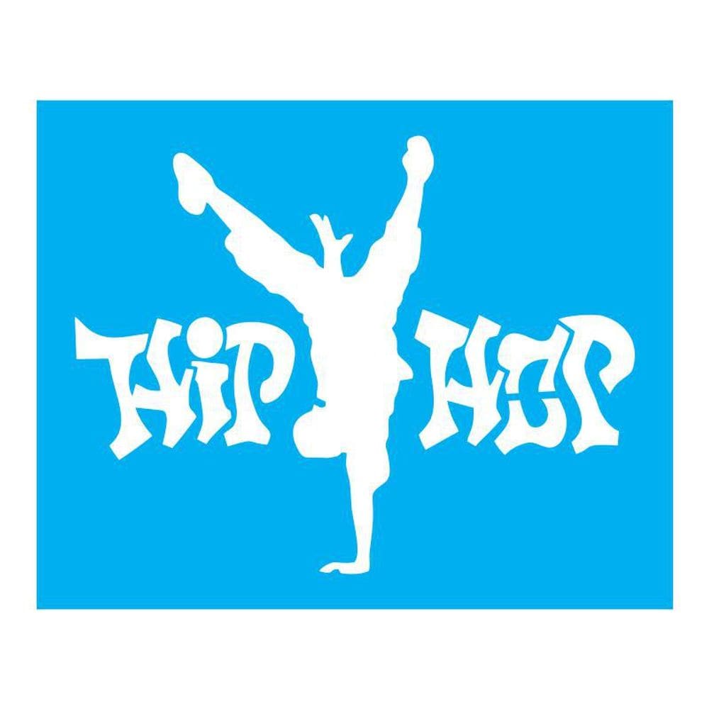 Stencil Tamako Hip Hop - 20X25Cm - Ref B521