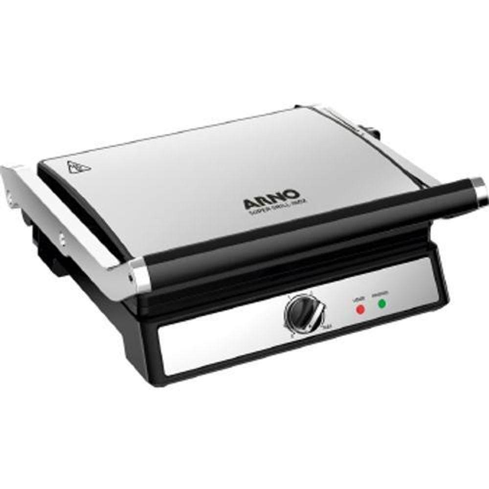 Grill Arno Super Grill 1200w Inox GC122DB1 110V