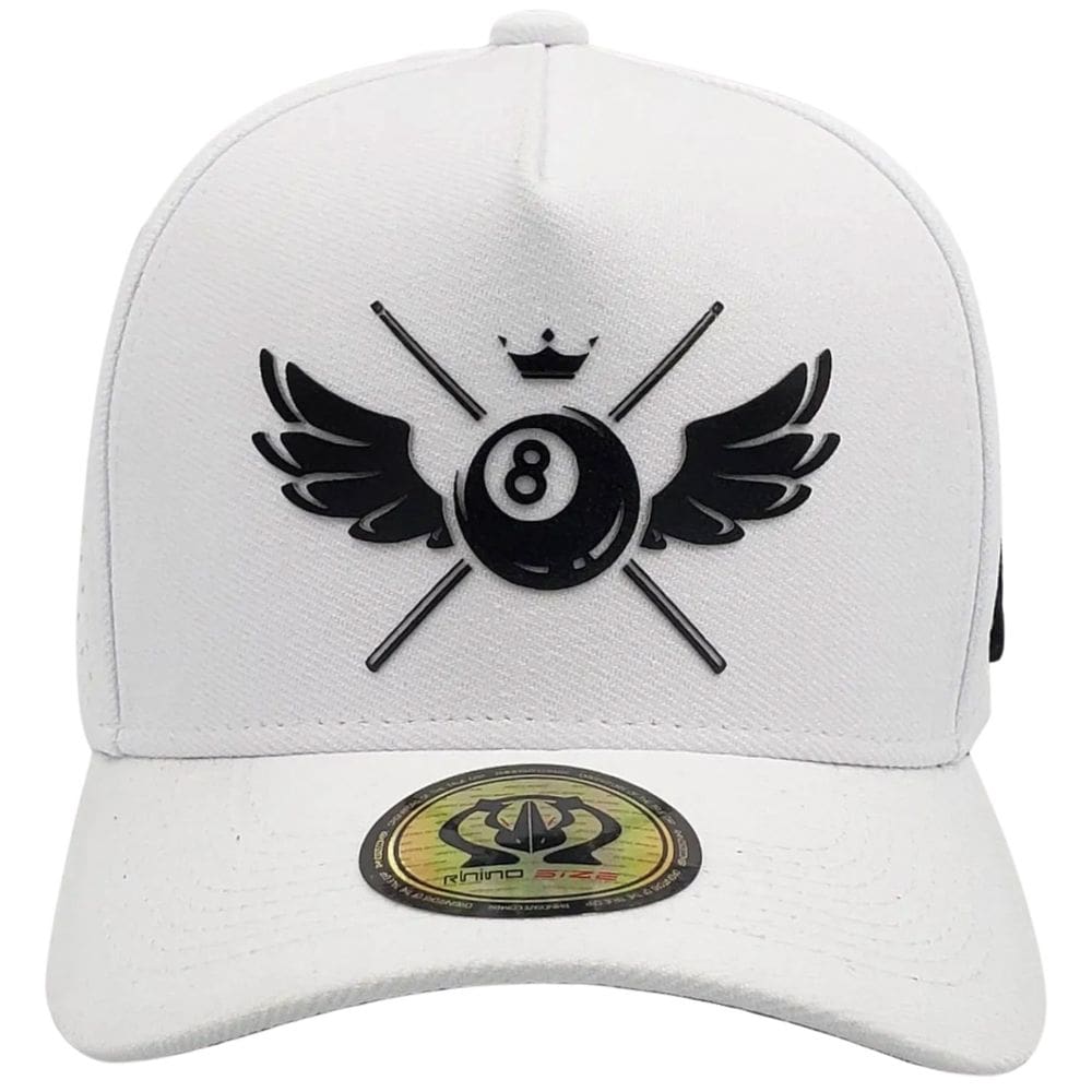 Boné Rhinosize Aba Curva Ajustável Bola 8 Alada Masculino