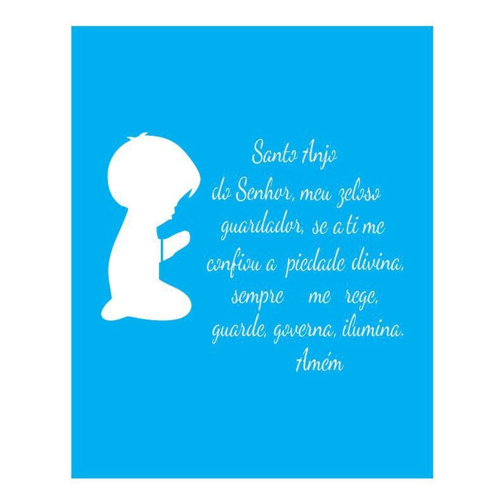 Stencil Tamako Santo Anjo - 20X25Cm - Ref B526
