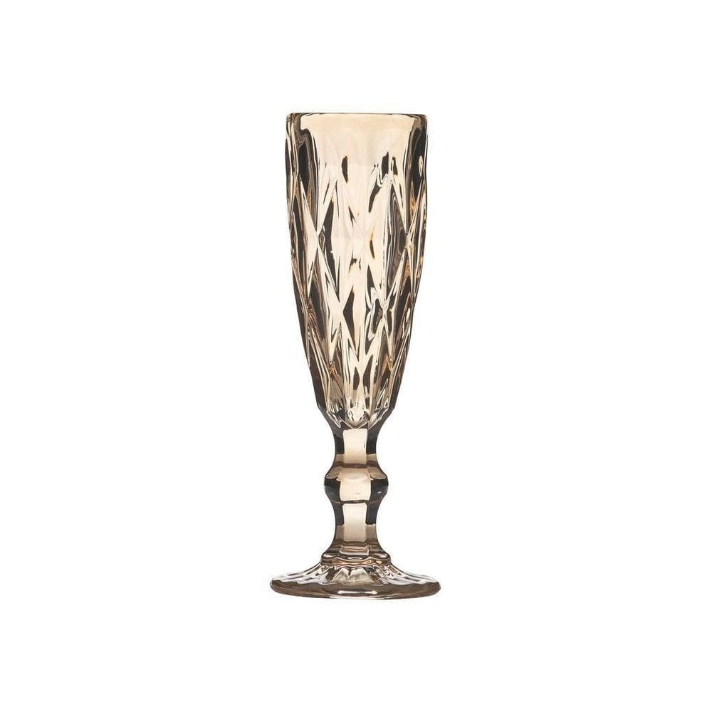 Taça Champagne Diamante 165 Ml âmbar