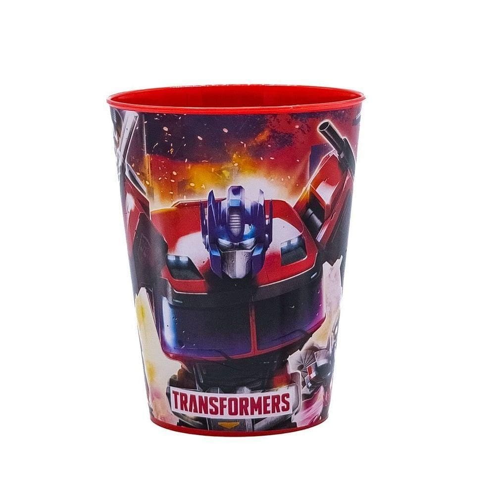 Copo Decorado 320ml Transformers Decorado Transformers