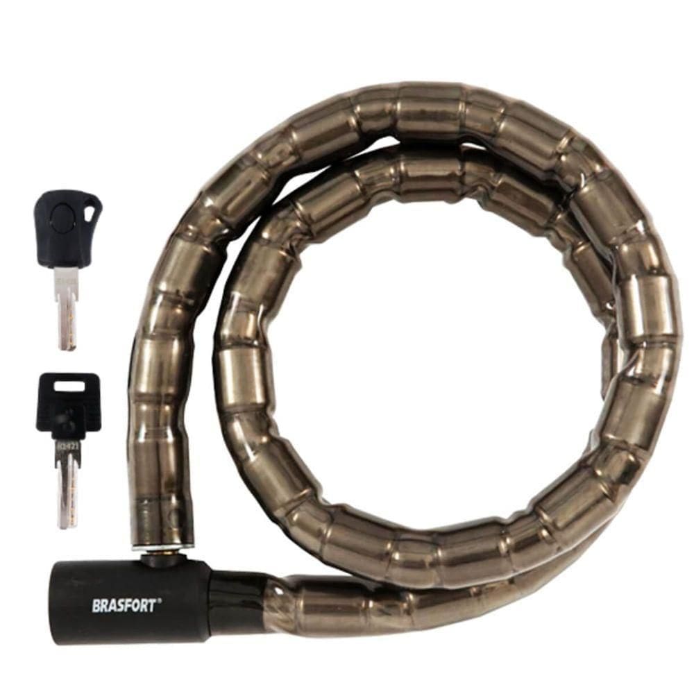 Cadeado Para Moto Com Chave 22mm X 1 Metro - 7012 - Brasfort