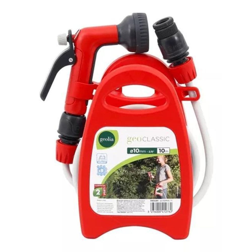 Enrolador De Mangueira Portátil - 10 Metros - Geolia