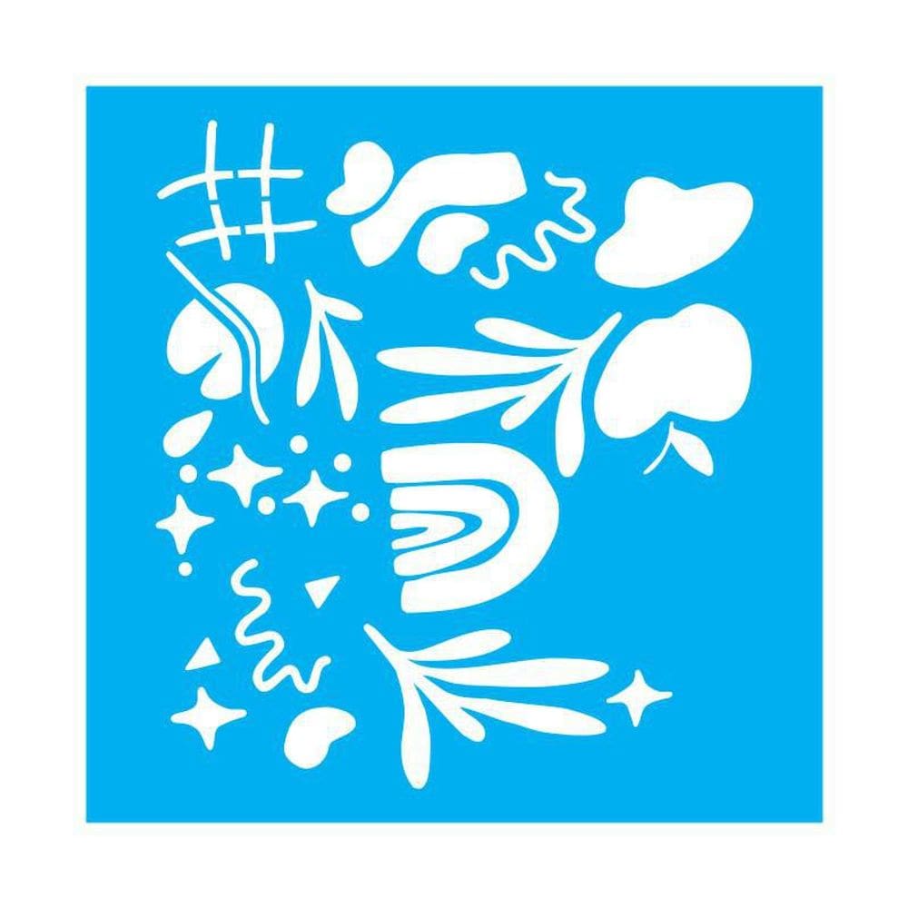 Stencil Tamako Pintura Orgânica - 30X30Cm - Ref D256