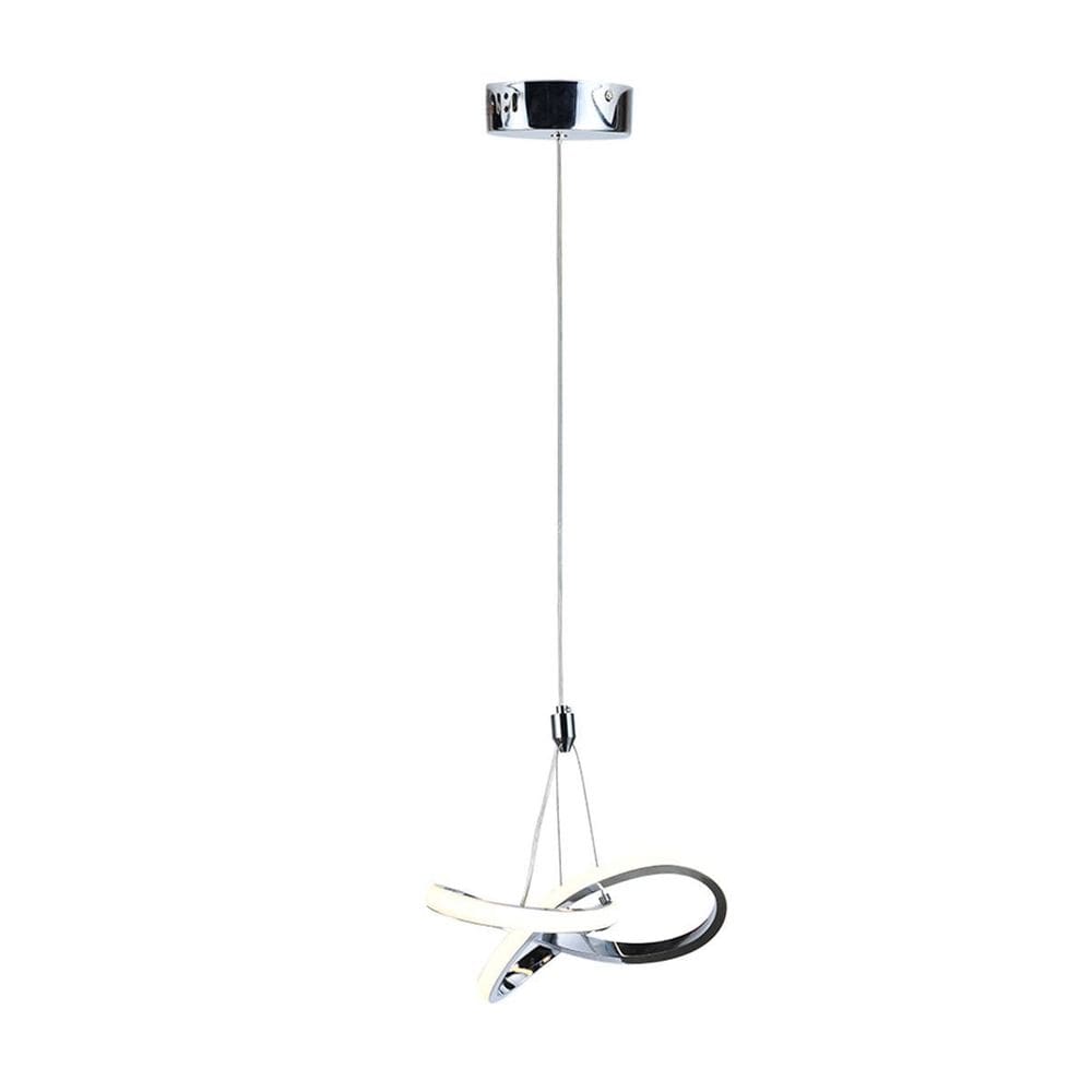 Lustre Pendente Taschibra Dubai 15W Led 25Cm Luz Quente 3000