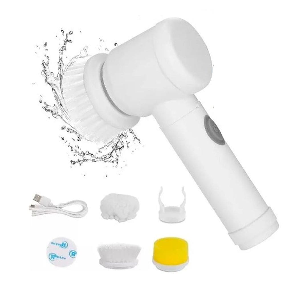 Escova Elétrica Giratória Multiuso Lava Tudo