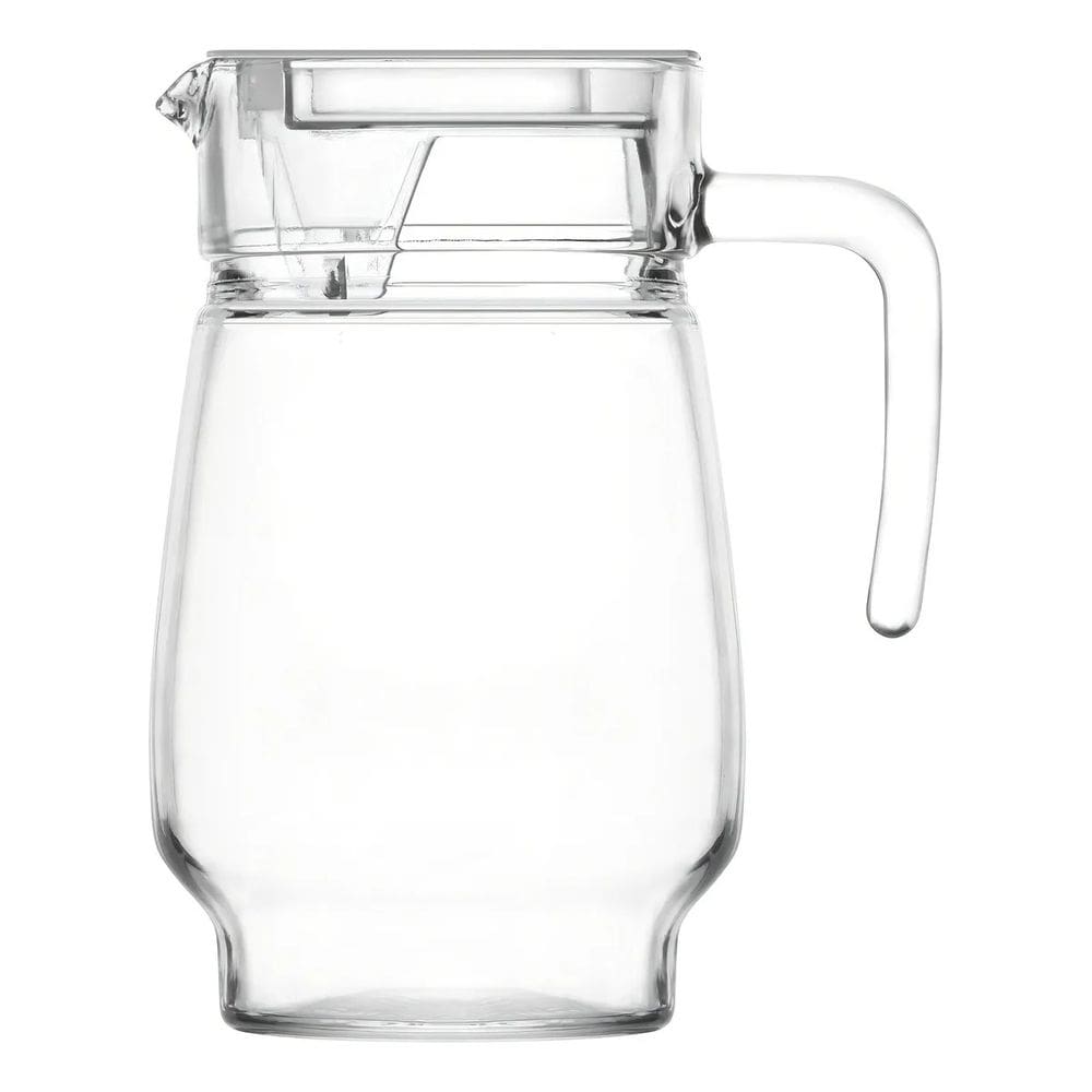 Jarra de Vidro com Tampa em Acrilico 1,6 Litros - Lanty