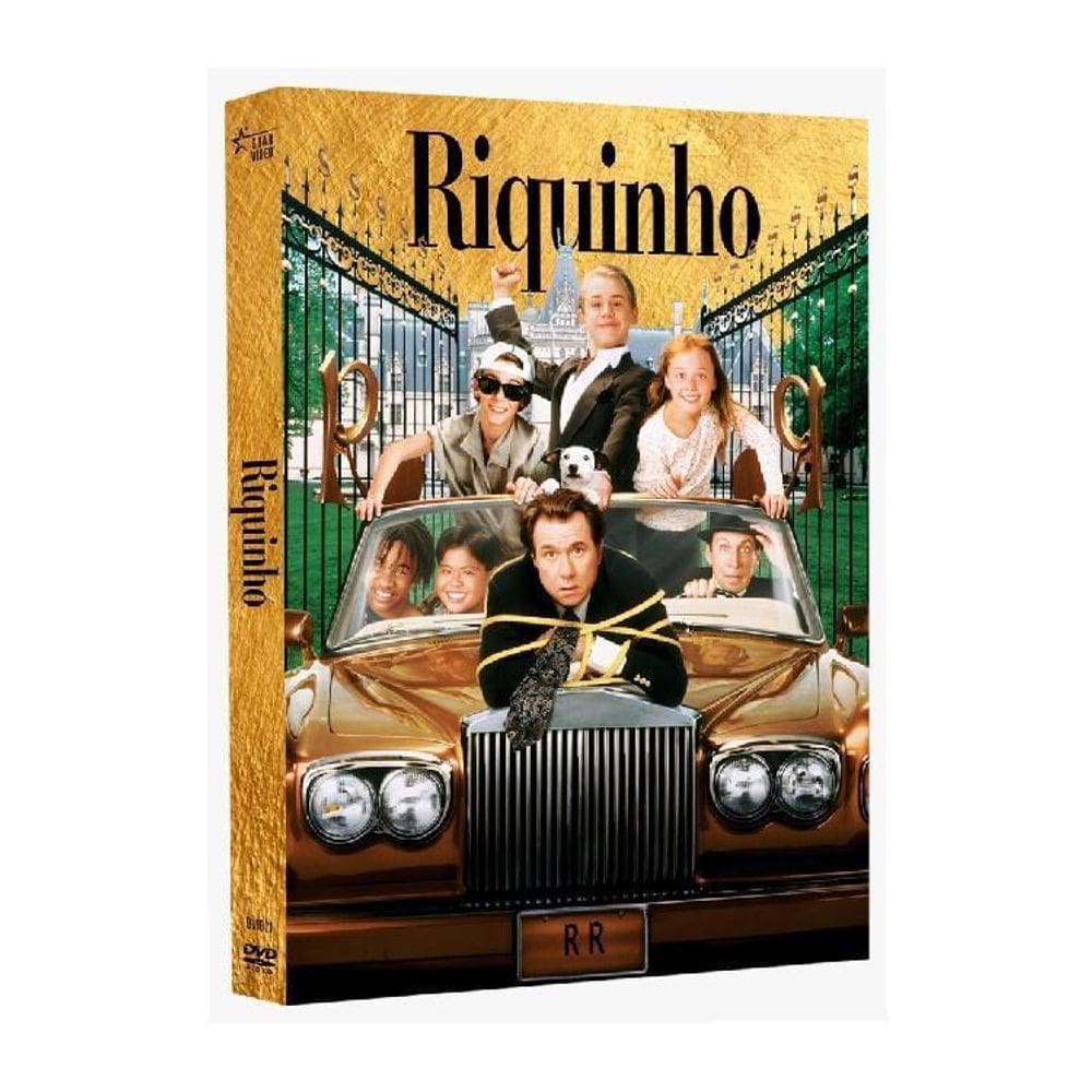 Dvd Riquinho Macaulay Culkin Edição Limitada Luva + 2 Cards