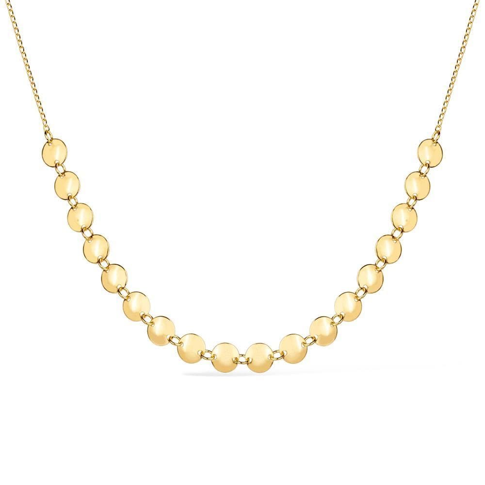 Chocker Dourada Com Extensor