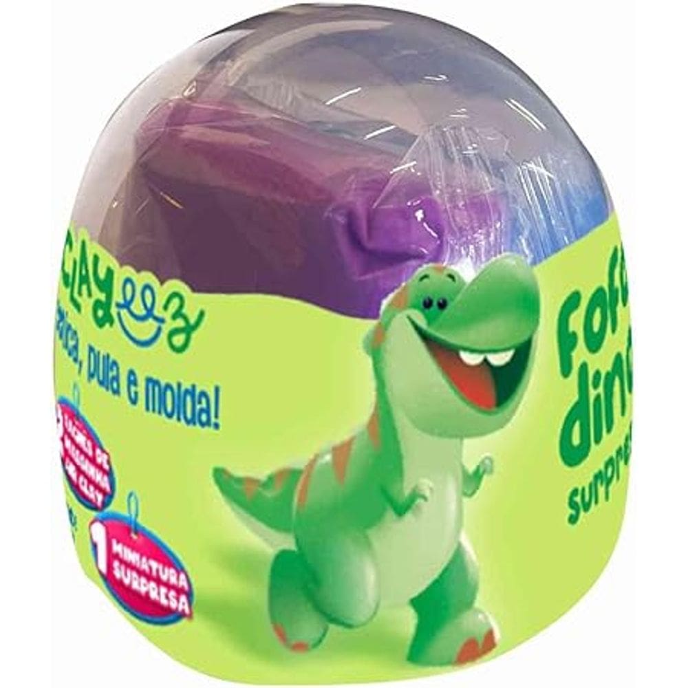 Gelelé Slime Clayeez Fofodino Massinha 12g