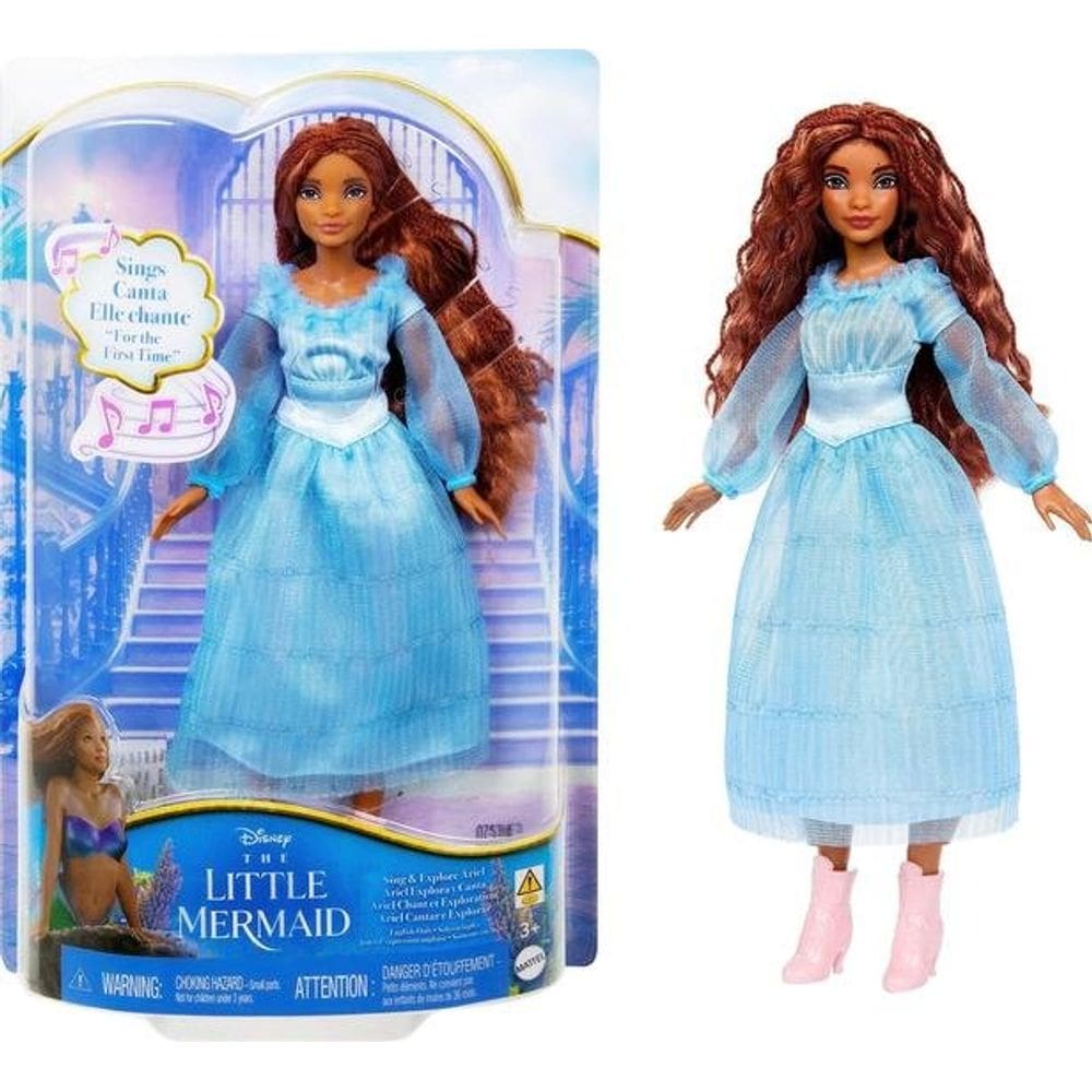 Boneca Ariel da Pequena Sereia Mattel - Canta e Interage