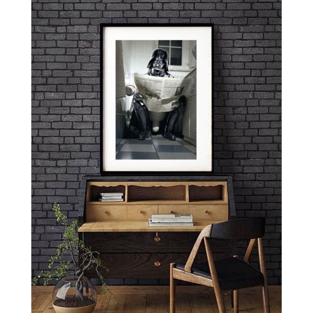 Quadro Darth Vader Bathroom 60X48Cm