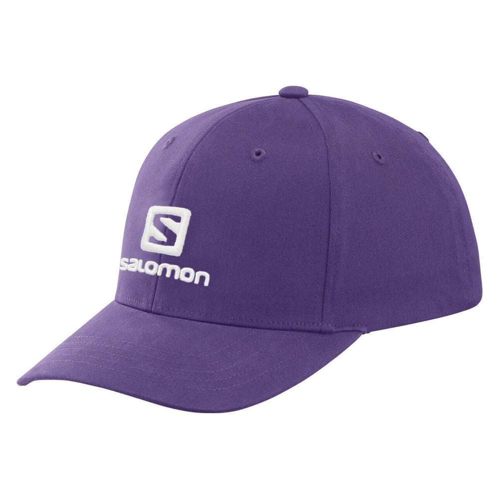 Boné Salomon Logo Aba Curva Roxo Roxo Único