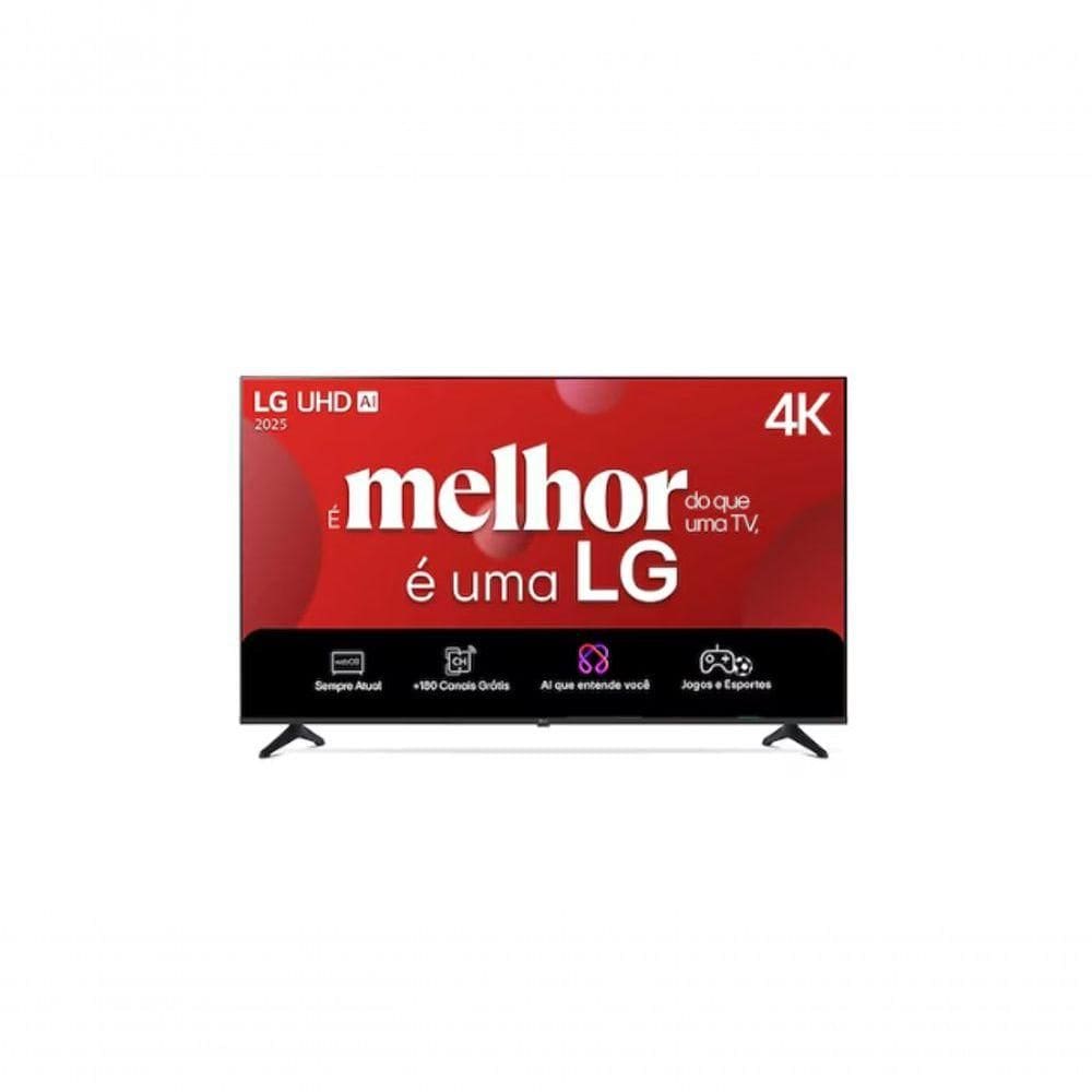 TV LG 4K UHD AI 65 UA75 2025 - a7 Pro e WebOS 25 Bivolt