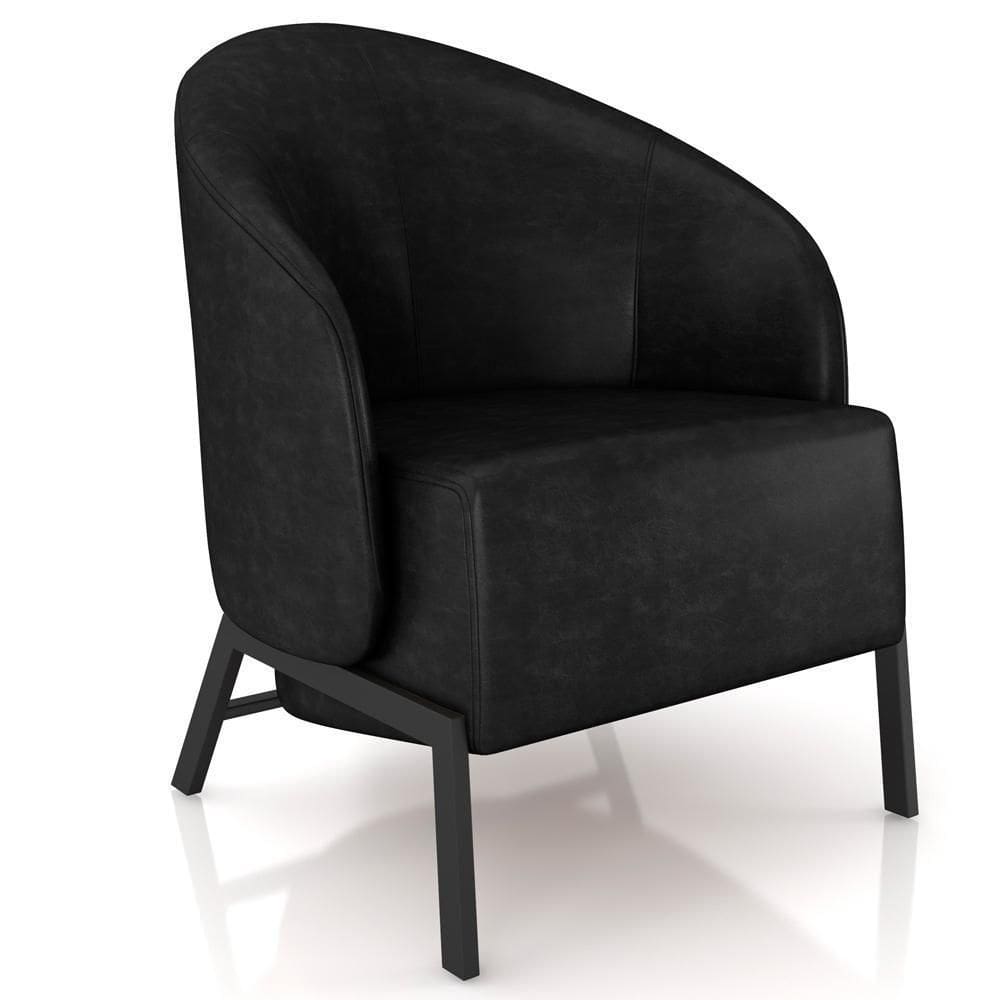 MP - Poltrona Decorativa Para Sala Living Pe