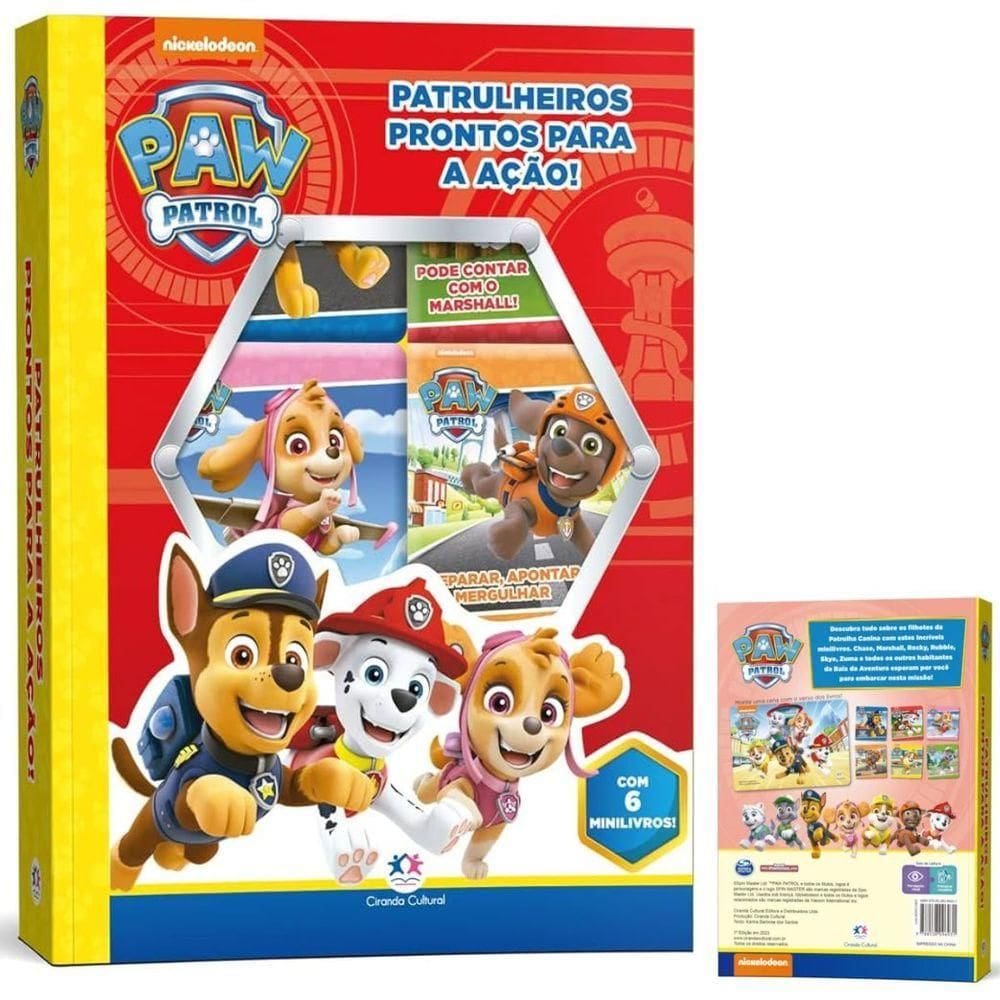 Patrulha Canina Patrulheiros Prontos Para Ação - C. Cutural