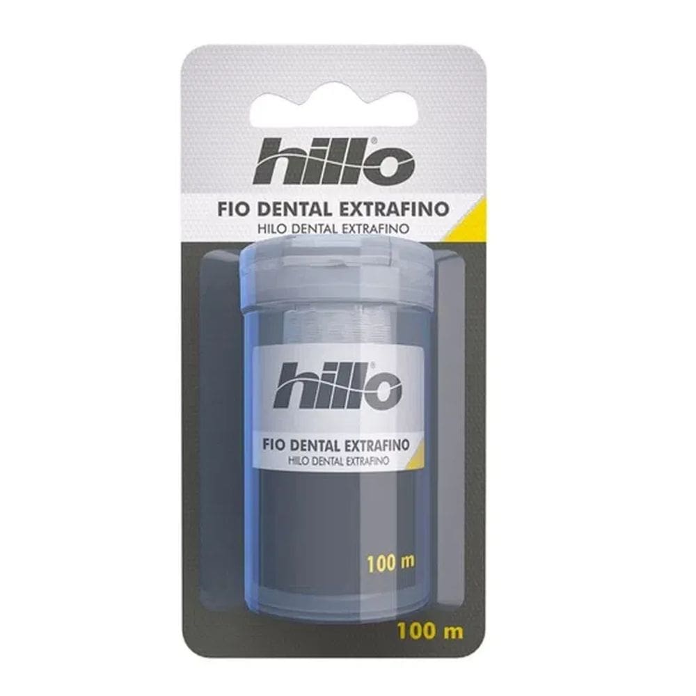Hillo Fio Dental Extra Fino 100Mt