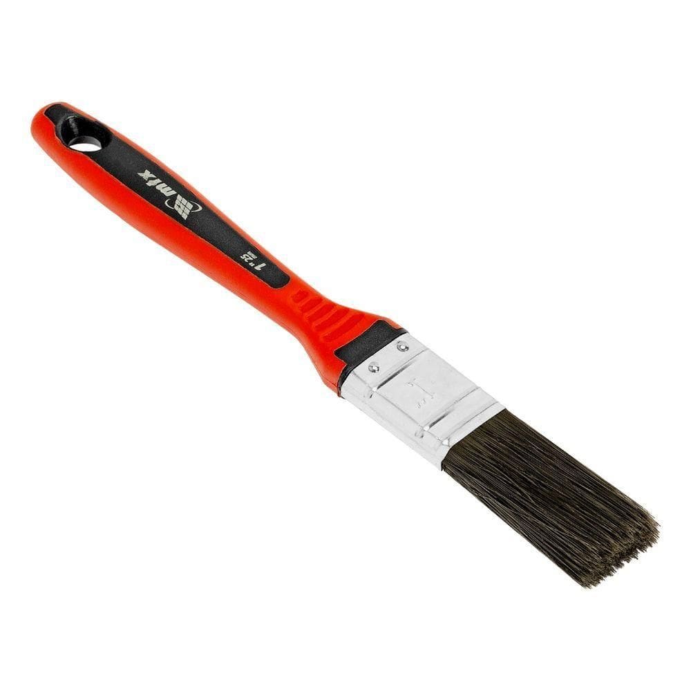 Trincha Pincel 1`` Cerdas Pretas Mtx Esmalte óleo