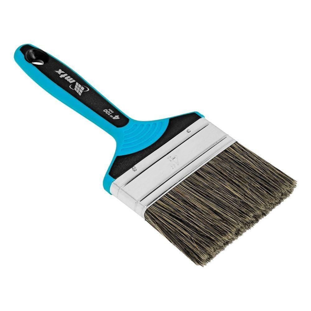 Trincha Pincel 4`` Cerdas Mistas Latex Acrílico Mtx