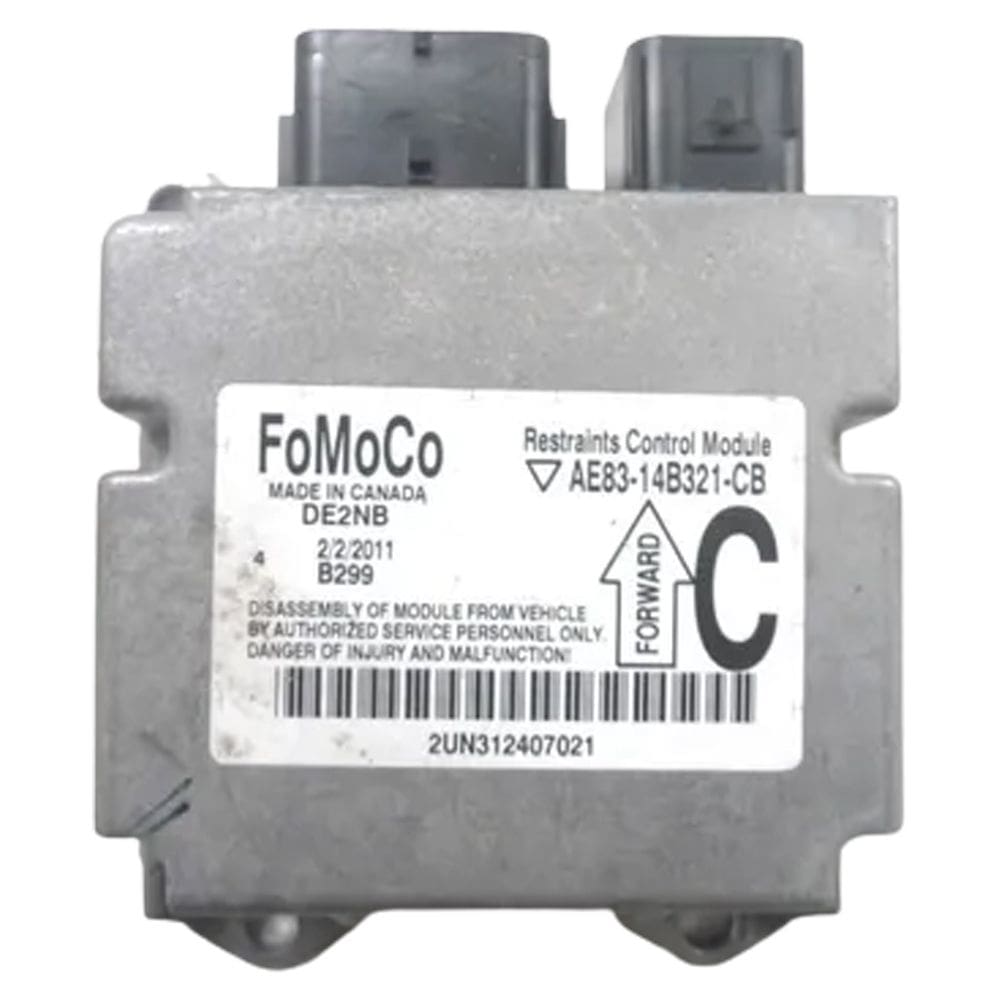 Módulo Central De Air Bag New Fiesta Ae8314b321cb
