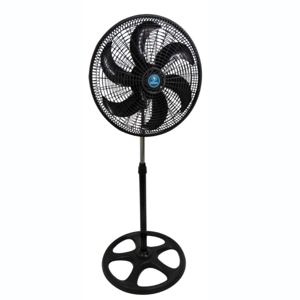 Ventilador de Coluna Latina VO653, 50cm, 6 Pás, 80W, Oscilante, Altura Regulável, 3 Velocidades, Silencioso