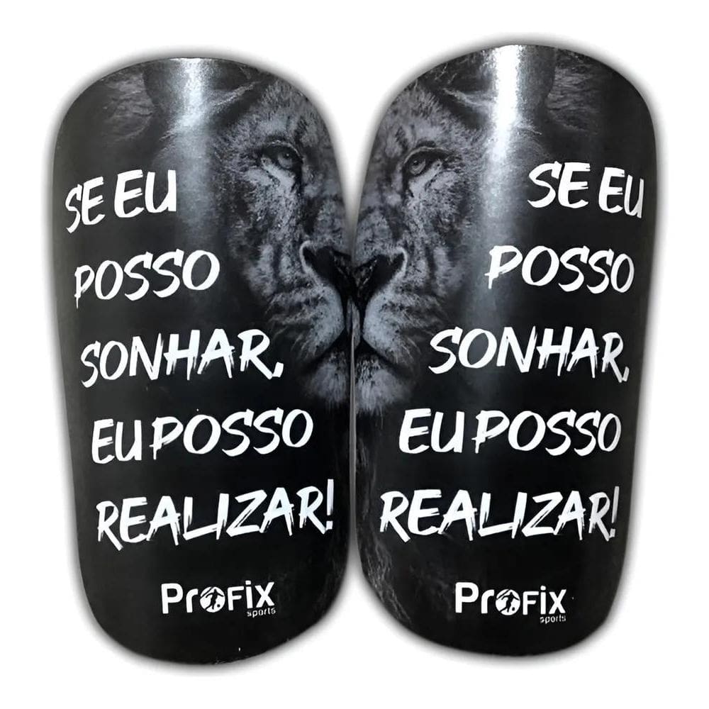 Caneleira De Futebol Branco M