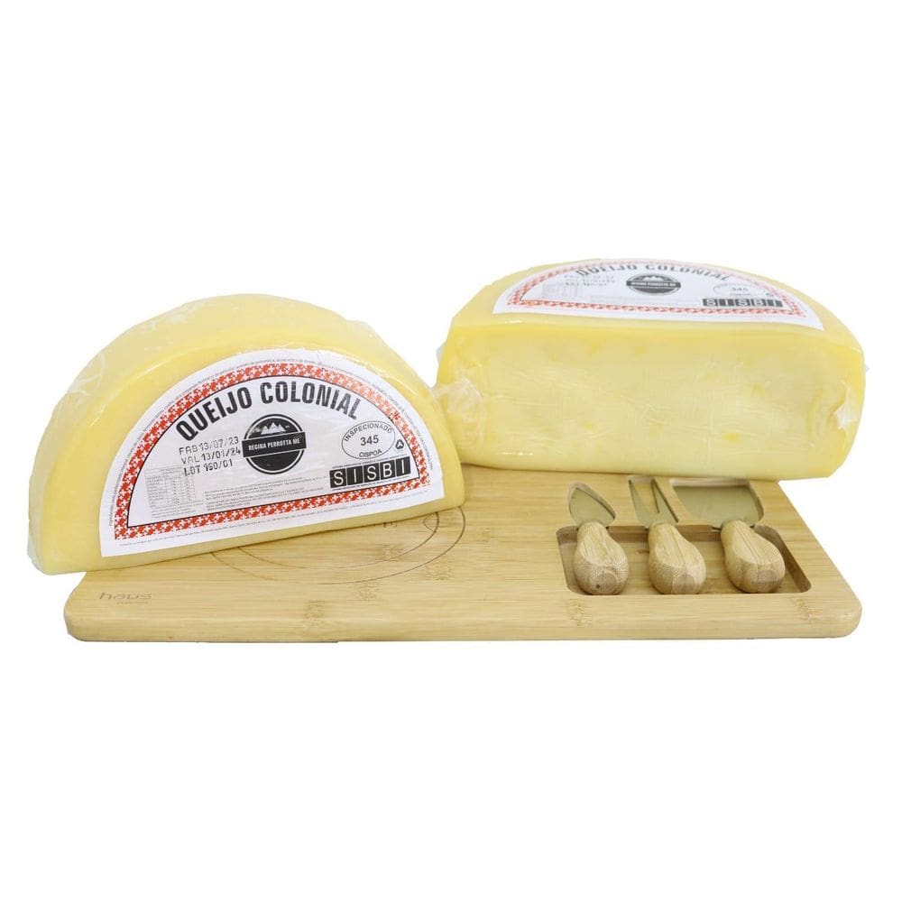 Queijo Colonial 2,5Kg, Queijo Para Raclette