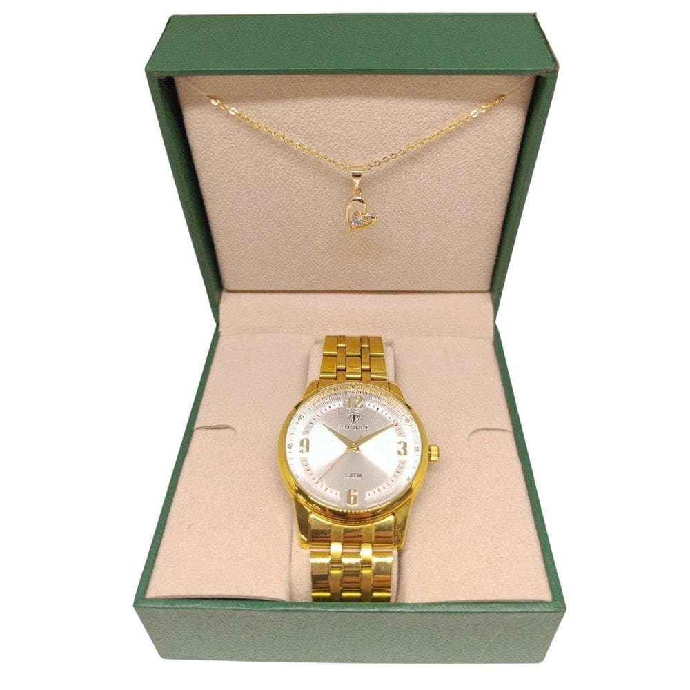 Relógio Feminino Tuguir Analógico 2132 Dourado