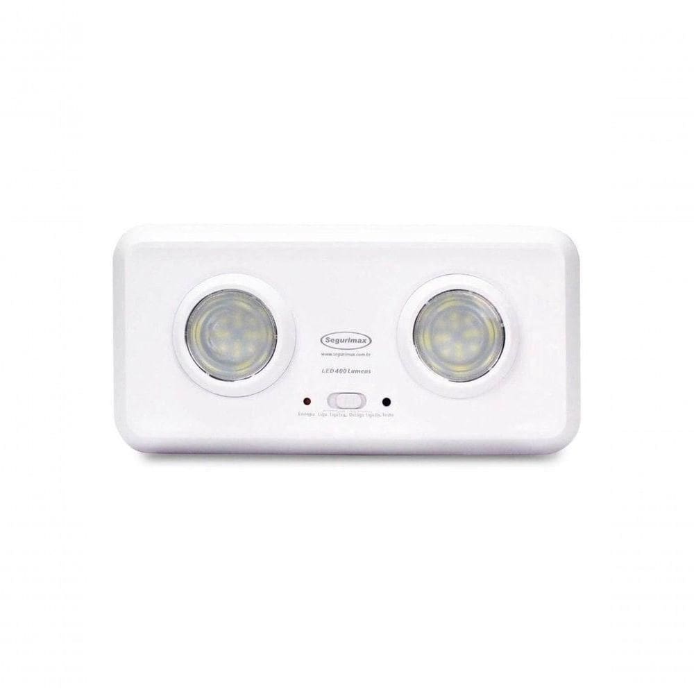 Luminaria De Emergencia Segurimax Led 400 Lumens Duo