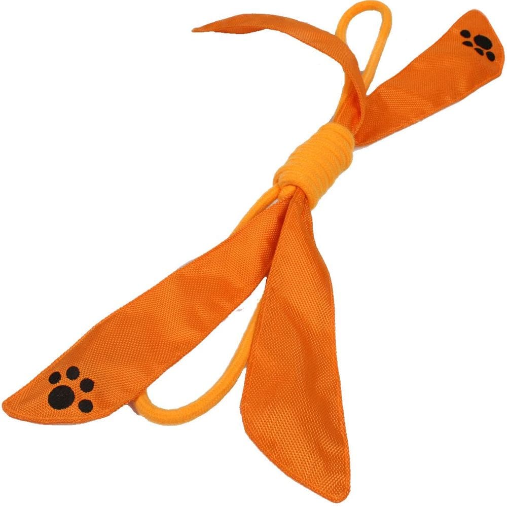Juguete para Perros Pet Life `Extreme Bow` Cuerda Trenzada Natural