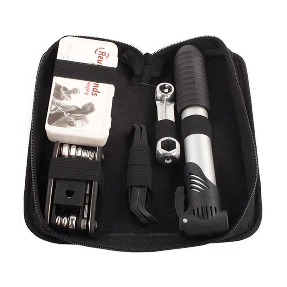 Kit Ferramenta Bicicleta Com Mini Bomba