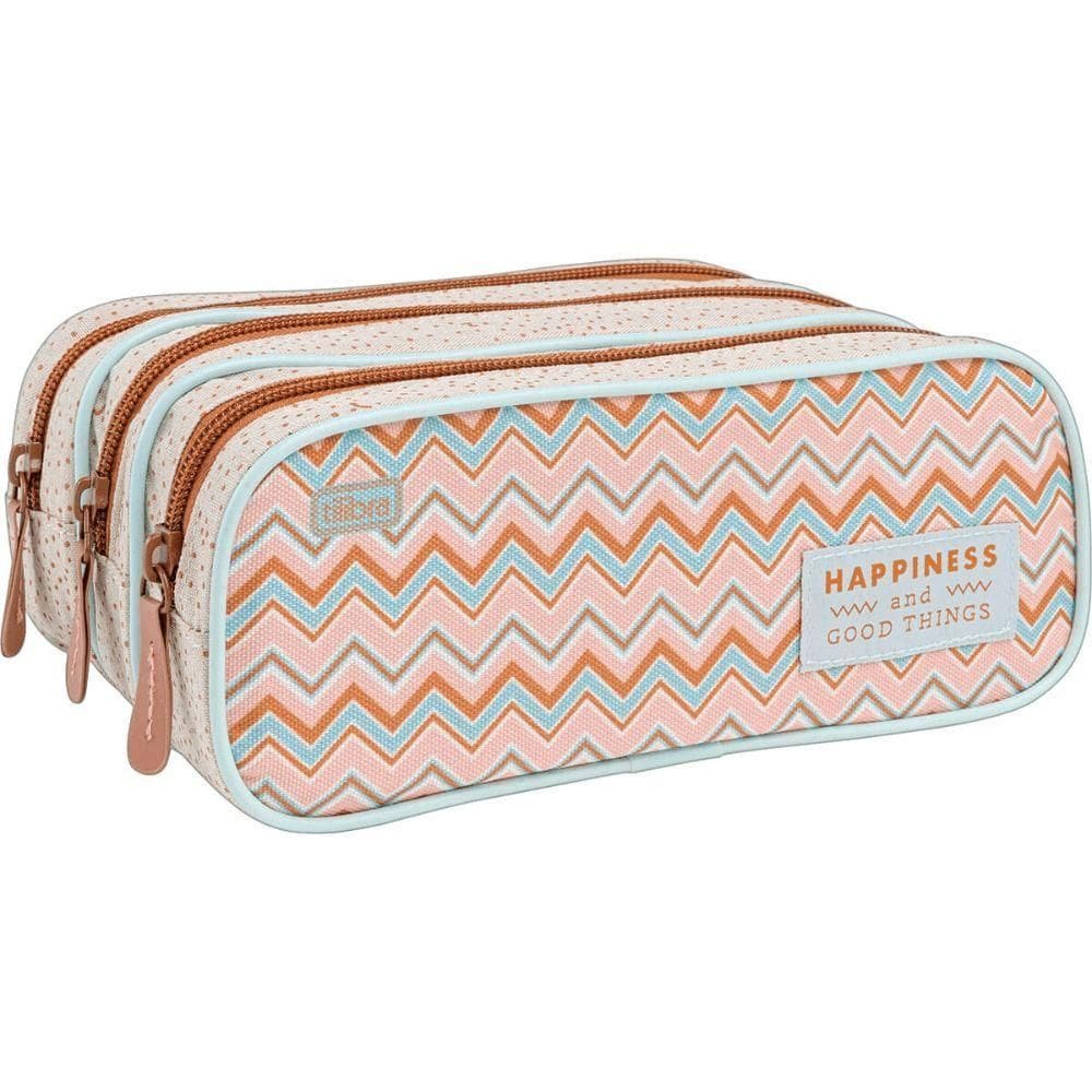 Estojo Triplo Grande Académie Sunshine Tilibra