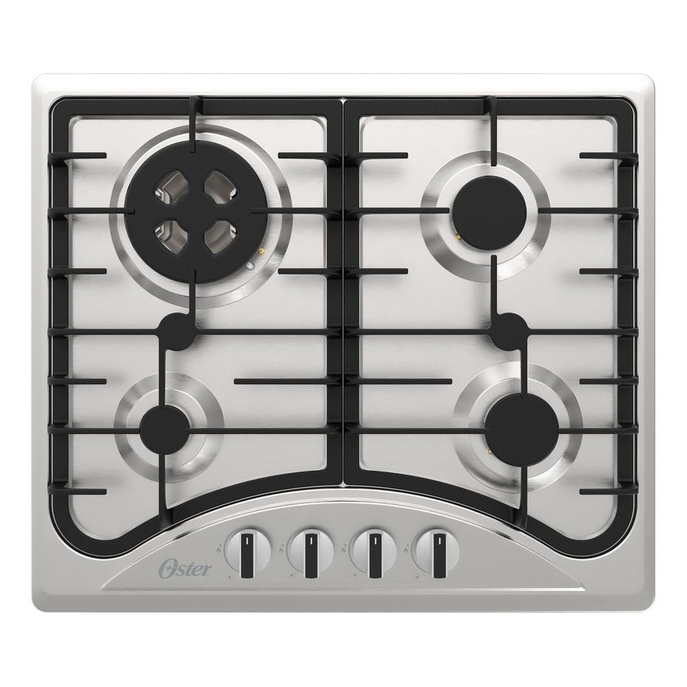 Cooktop 4 Bocas A Gas Inox Pro Line Bivolt - Oster