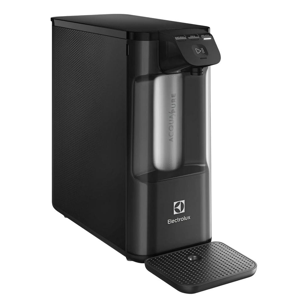 Purificador Gelada Natural Preto Bivolt Compact - Electrolux