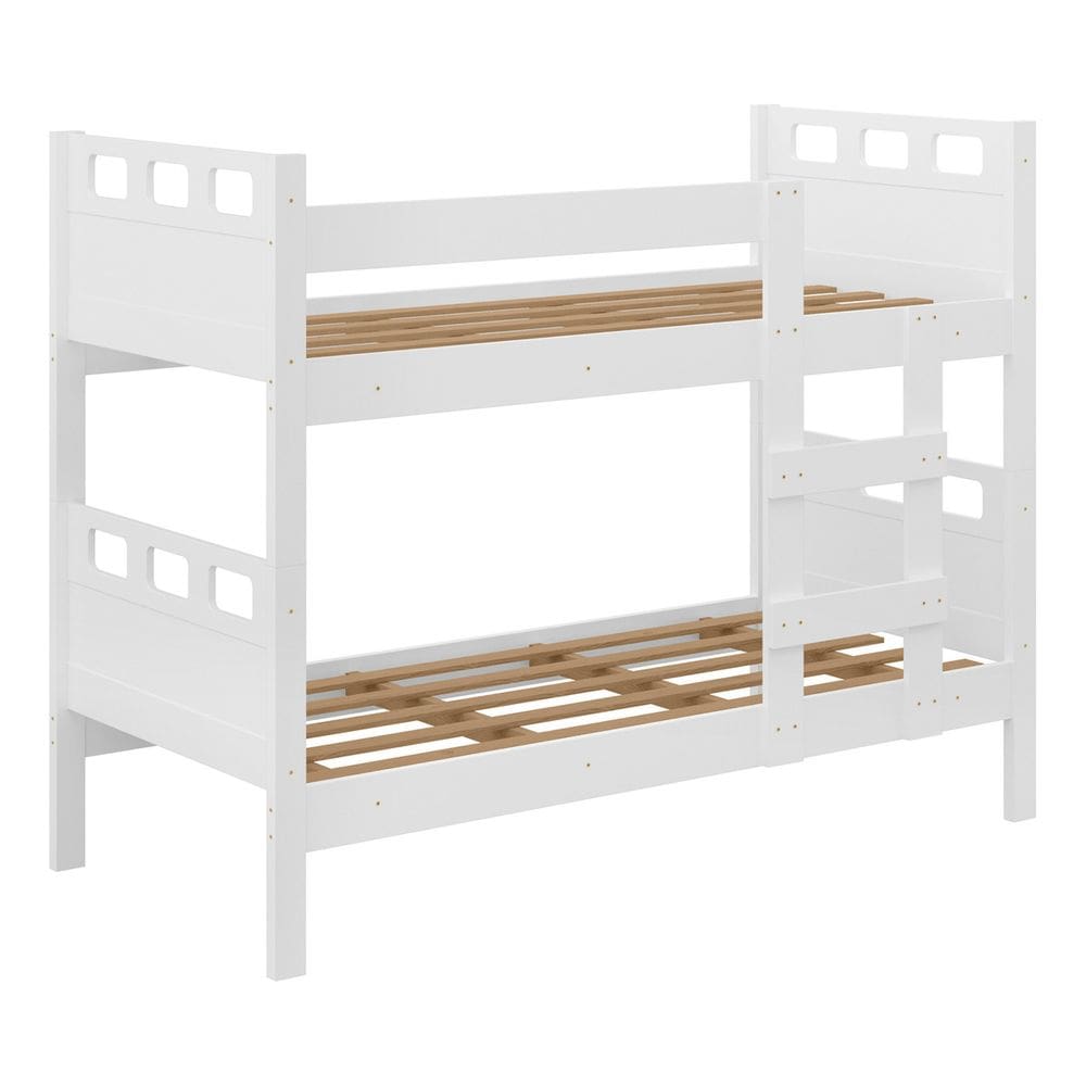 Beliche Solteiro Vira Duas Camas 88x188 Mdf Denver Branca