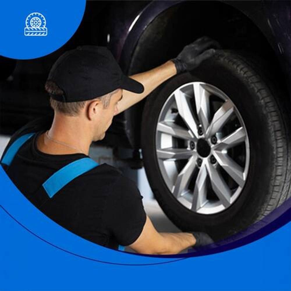 Montagem de 4 Pneus + Alinhamento + Balanceamento (Aro 16 17 18)