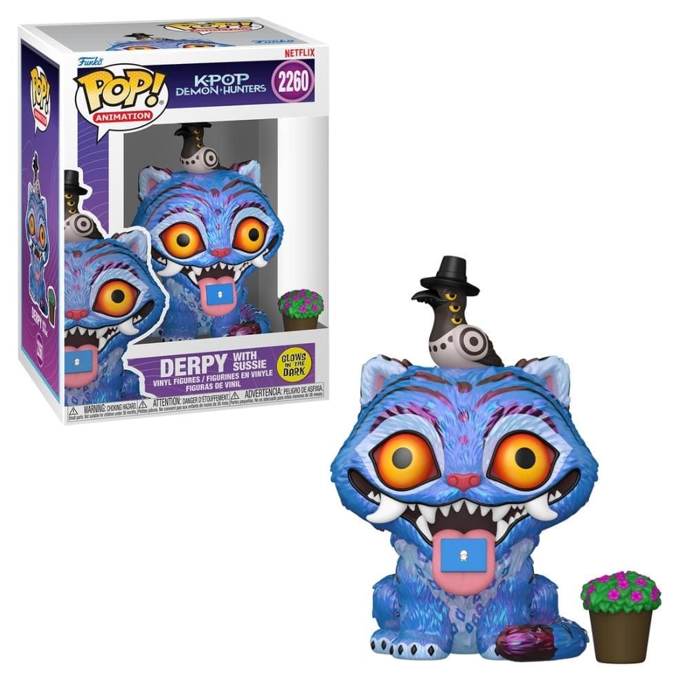 Boneco Funko Pop! Guerreiras do K-Pop - Derpy e Sussi (Glow)