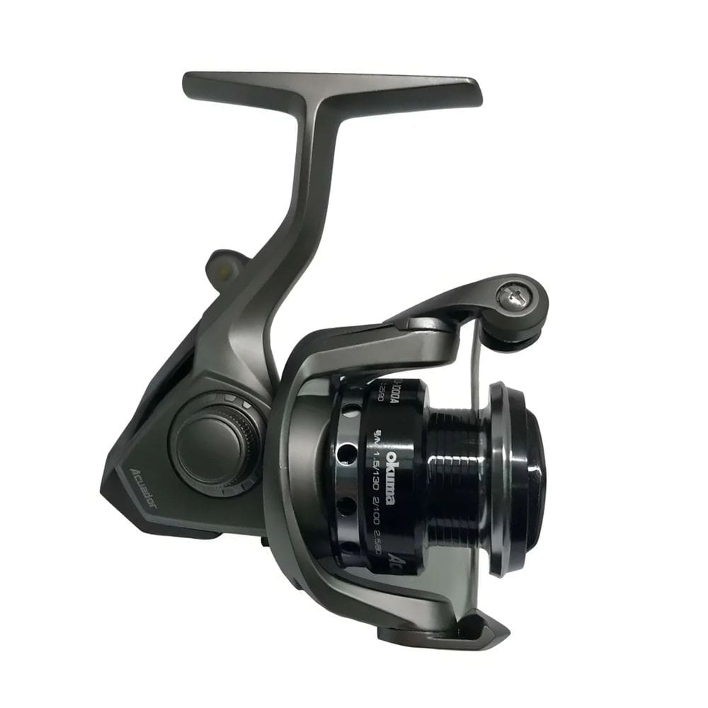 Molinete Okuma Acuador 1000A 3+1BB Drag 5kg Rec 4.8:1 Corpo Em Grafite