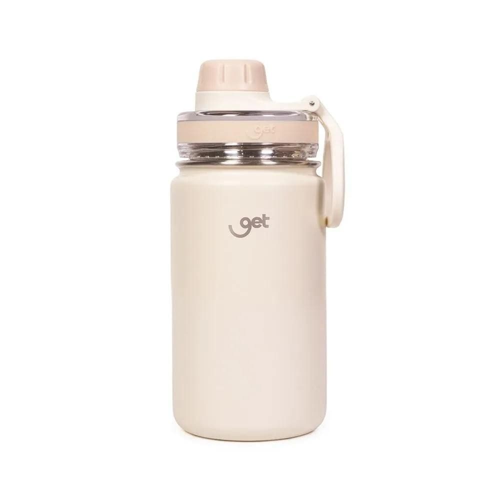 Garrafa Térmica Trity 350ml, Creme, 72337, GET