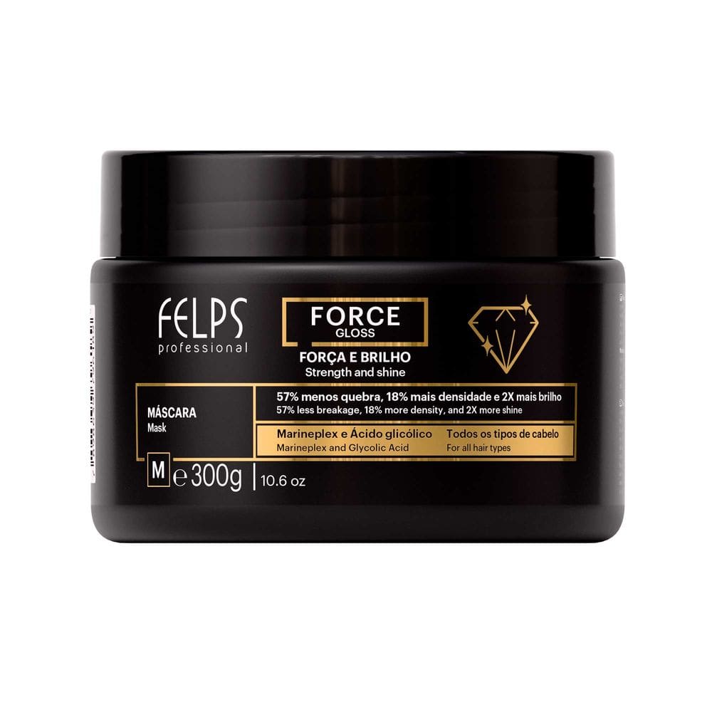Máscara Force Gloss Felps Professional - 300g