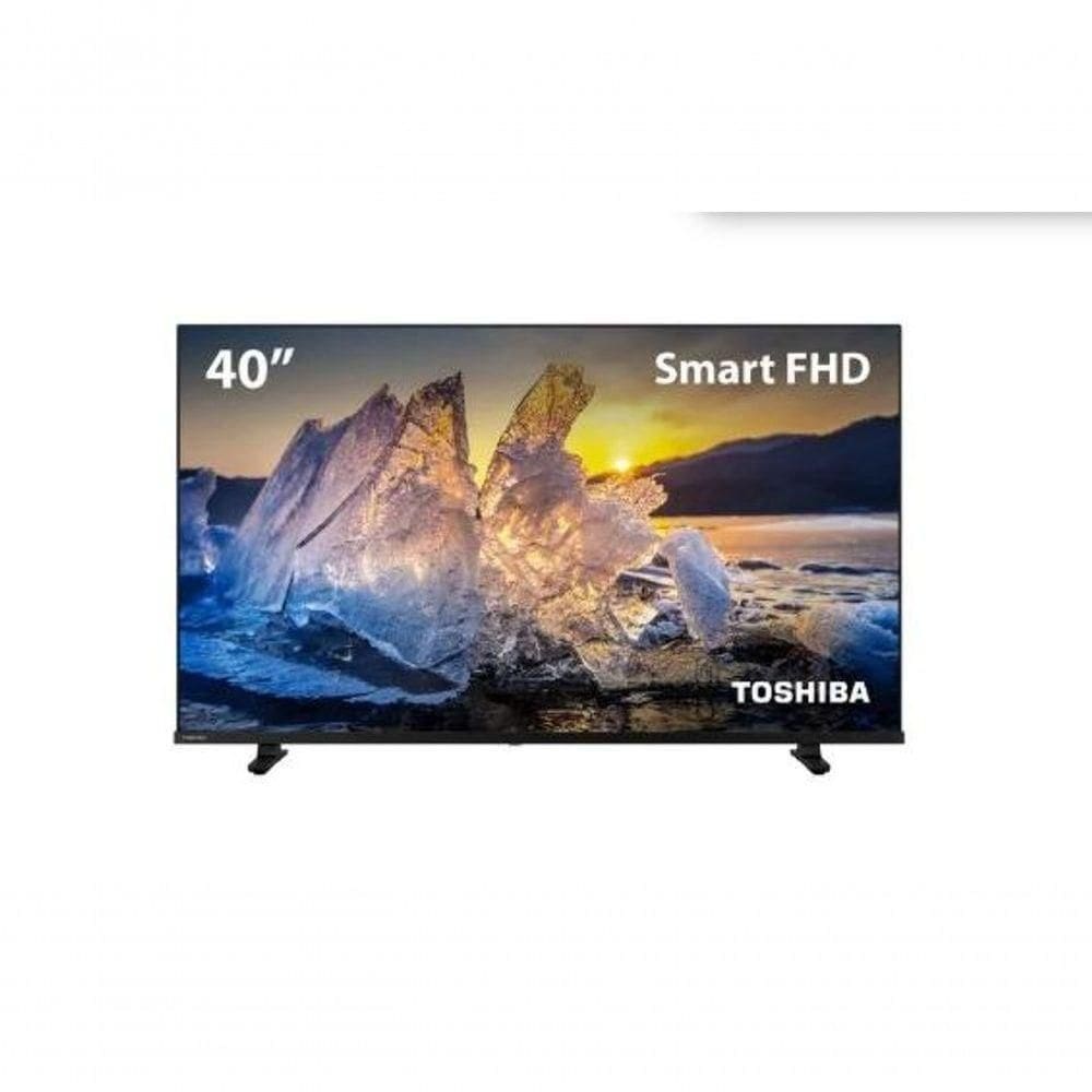 Smart Toshiba DLED 40” Full HD 40V35MS VIDAA 2 HDMI 2 USB WiFi TB028M Preto Bivolt