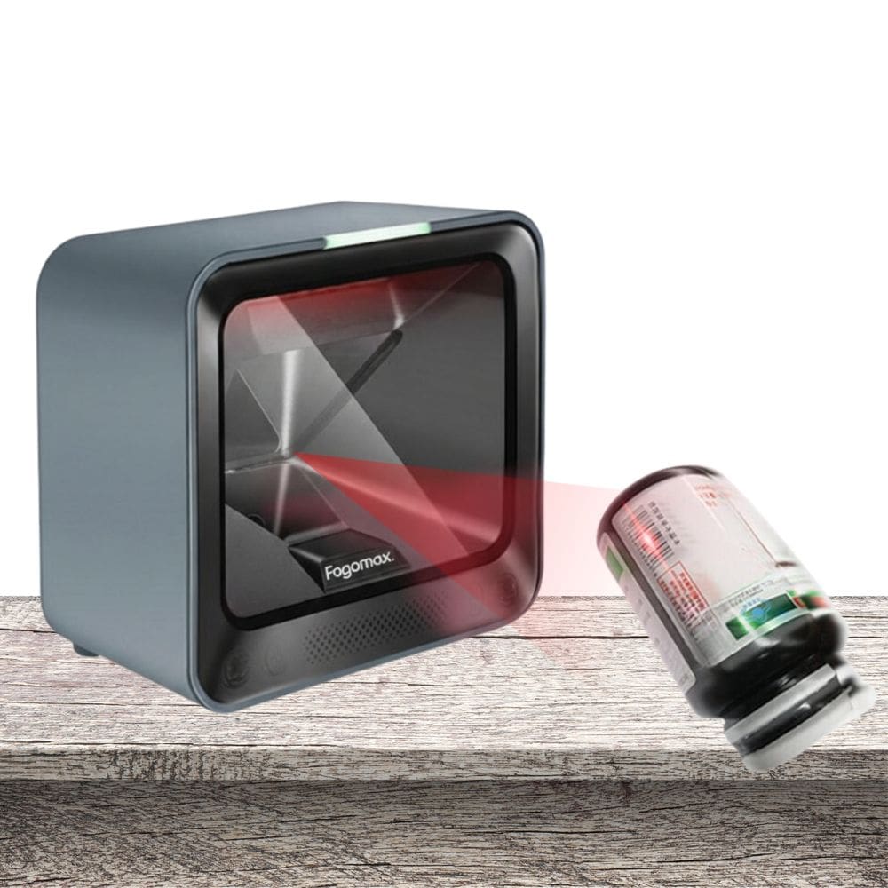 Leitor de Codigo de Barras Quadrado 1D 2D Tecnologia 5 Mil de Resolução Óptica Sensor de Infravermelho  640x480 Pixels