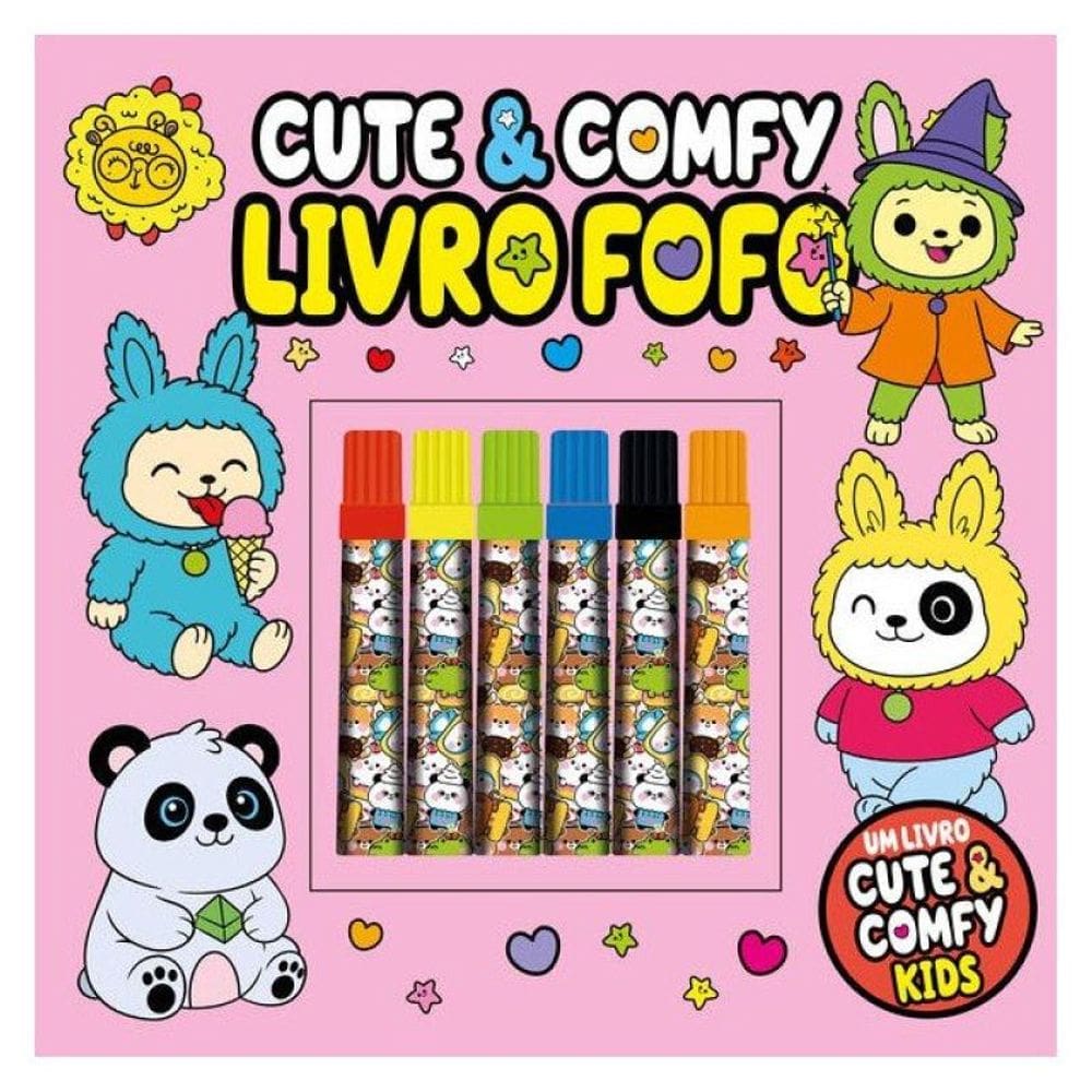 Cute & Comfy Kids - Livro Fofo