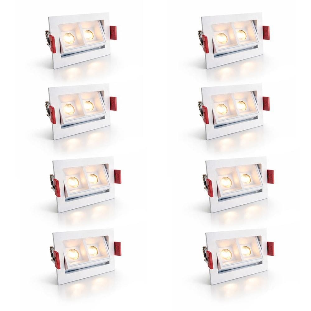 8 Mini Spot Foco Móvel Downlight Embutir Led Micro Luz09