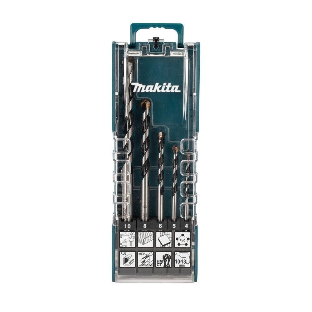 Kit De Brocas Multimateriais 5 Peças Makita E-14255