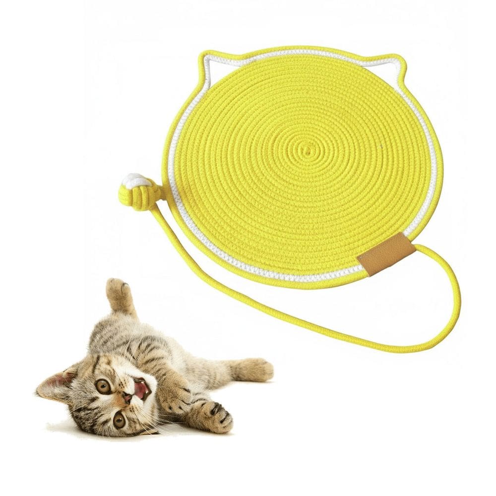 Arranhador Tapete Cama Gato Pet Brinquedo Rasquevel Divertido Confortavel Relaxante Animais Estimaçao Petshop Casa