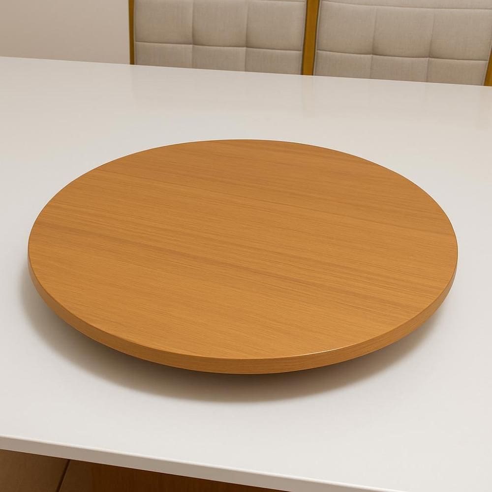 Centro De Mesa Prato Giratório Tábua 60cm