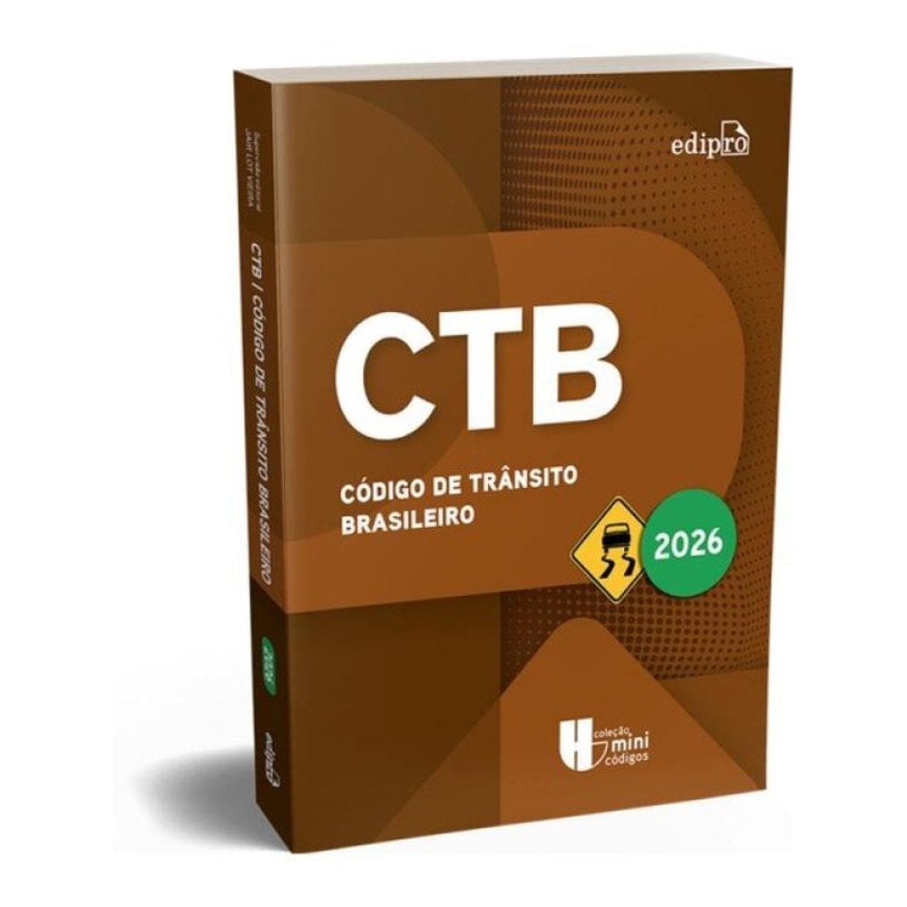 Ctb 2026 - Código De Trânsito Brasileiro - Coleção Mini Códigos