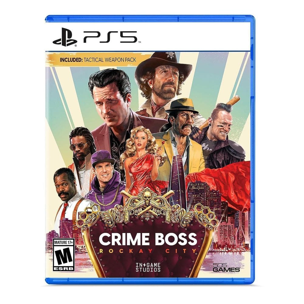 Crime Boss Rockay City Ps5 Midia Fisica